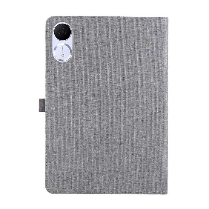 For Honor Pad V9 11.5 Fabric Texture Horizontal Flip Leather Tablet Case(Gray)