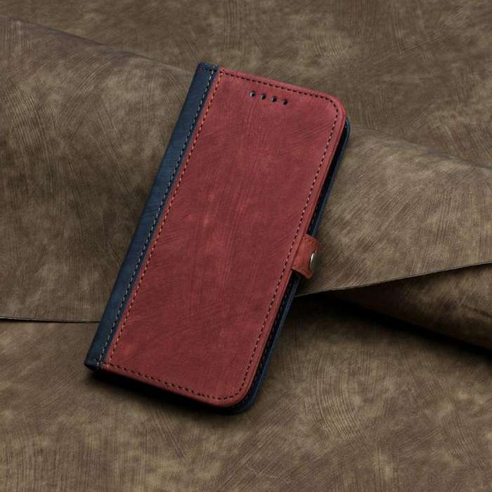 For Motorola Edge 60 Fusion / Edge 5G 2025 Side Buckle Double Fold Hand Strap Leather Phone Case(...