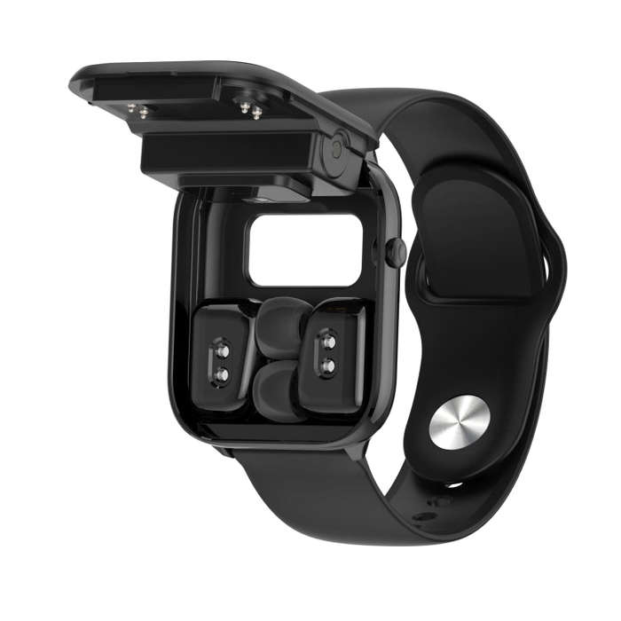 X8S 1.8 inch Screen 2 in 1 TWS Earphone Smart Watch, Support Bluetooth Call / Heart Rate / Blood ...