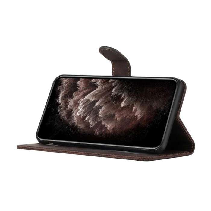 For Motorola Edge 60 Fusion / Edge 5G 2025 Cubic Skin Feel Flip Leather Phone Case(Brown)