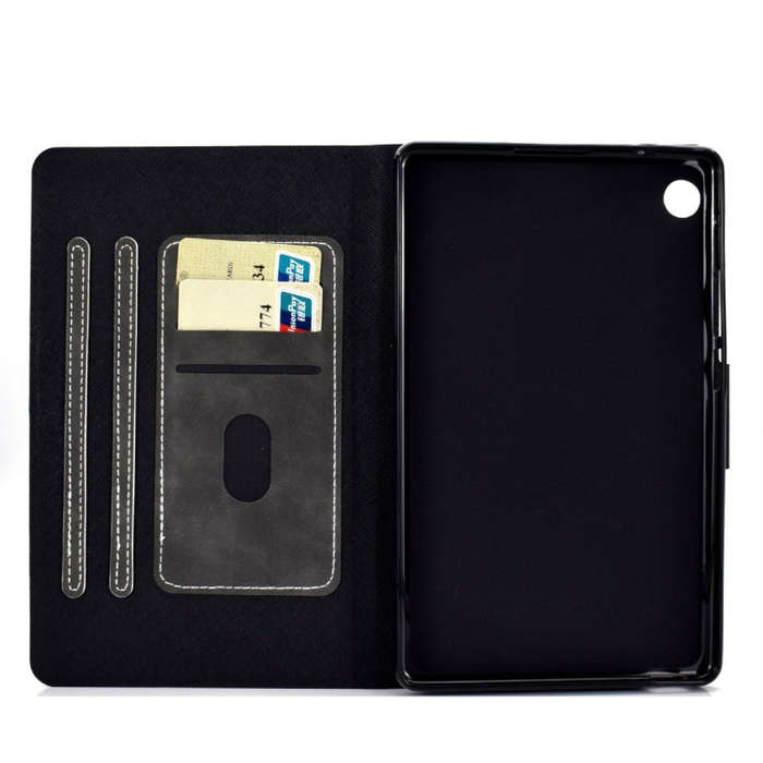 For Huawei MatePad T8 Cowhide Texture Horizontal Flip Leather Case with Holder & Card Slots & Sle...