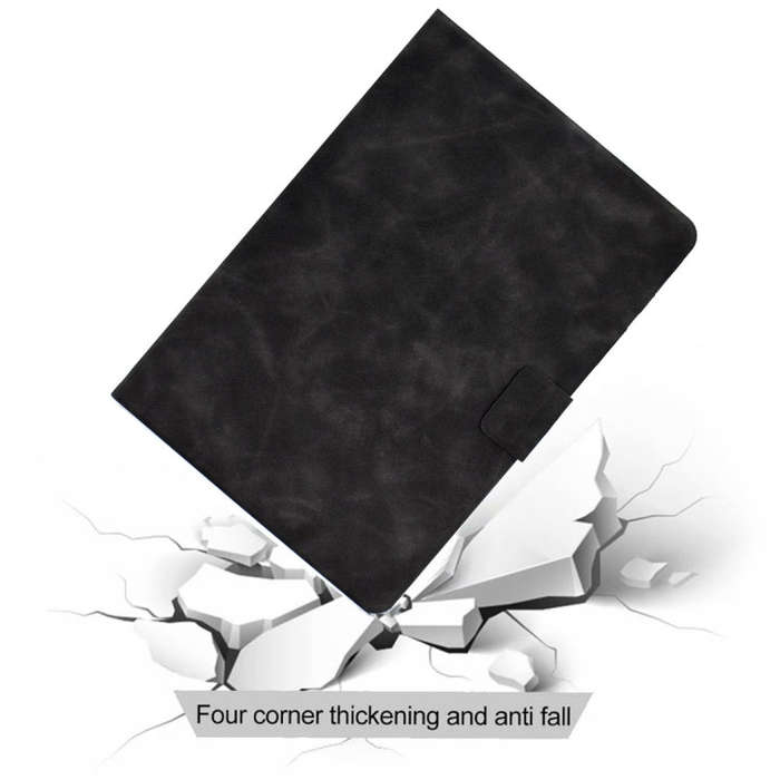 For Huawei MatePad T8 Cowhide Texture Horizontal Flip Leather Case with Holder & Card Slots & Sle...