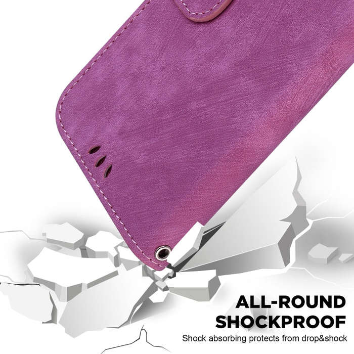 For Honor 200 Little Tiger Embossed Leather Phone Case(Rose Red)
