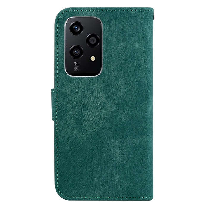 For Honor 200 Lite Global Little Tiger Embossed Leather Phone Case(Green)
