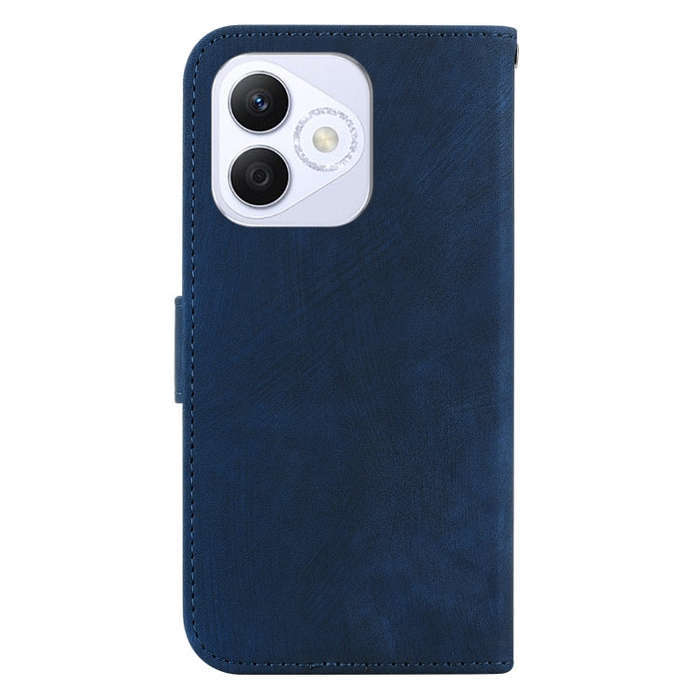 For Honor X60i Little Tiger Embossed Leather Phone Case(Dark Blue)
