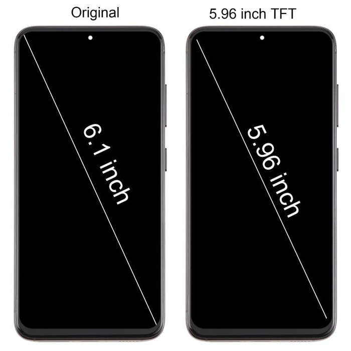 For Samsung Galaxy S23 SM-S911B EU Version TFT LCD Screen Digitizer Full Assembly with Frame, Not...