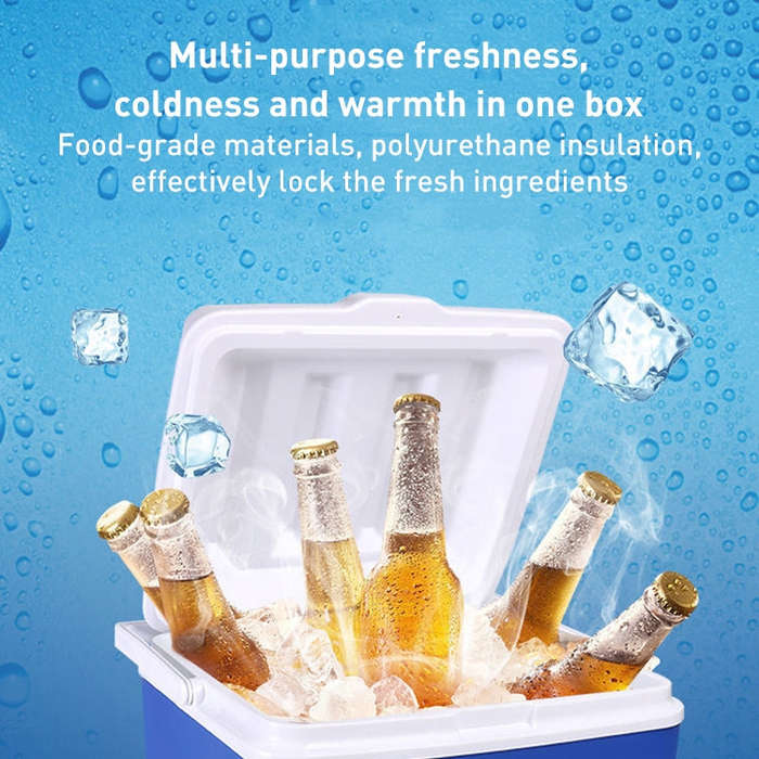 Portable Car Outdoor Ice Bucket Cooler mini Refrigerator 26L