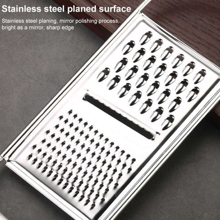 Kitchen Stainless Steel Vegetables Cutter Potato Grater(5# Curved)