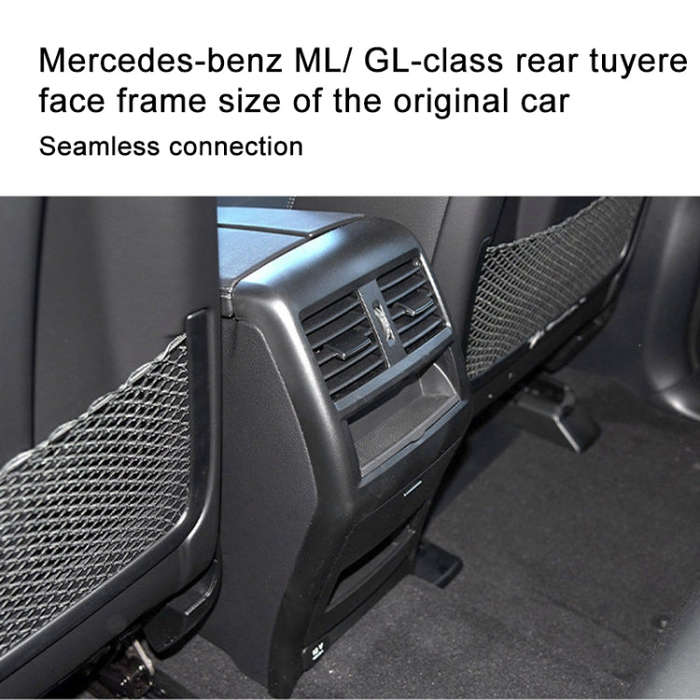 For Mercedes Benz ML320 / GL450 Car Rear Air Conditioner Air Outlet Panel Cover 166 680 7003, Sty...