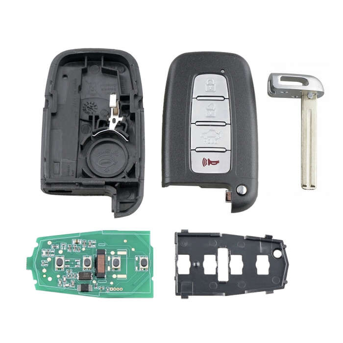 For Hyundai 4-button Car Key Shell FCCID: SY5HMFNA04 ID46 315Mhz Car