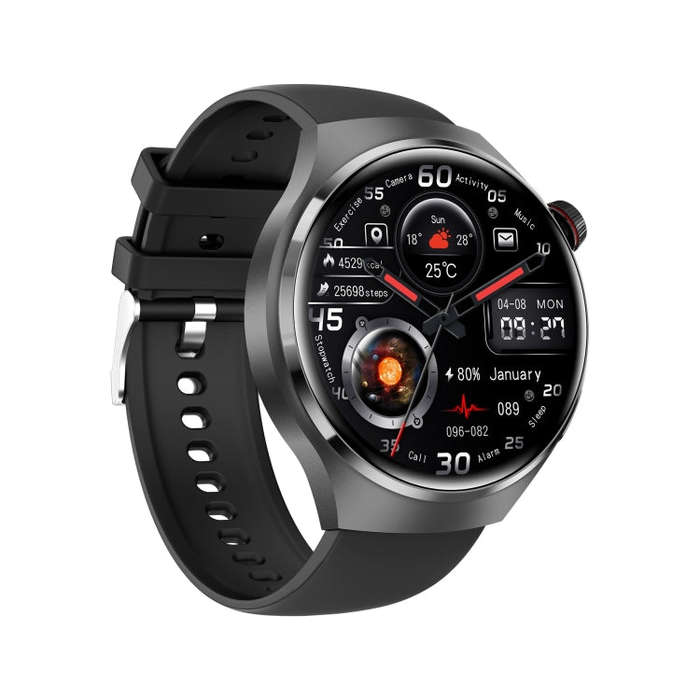 G4 Smart Bracelet 1.53 inch Smart Watch, Support Bluetooth Call / NFC / Heart Rate(Black)