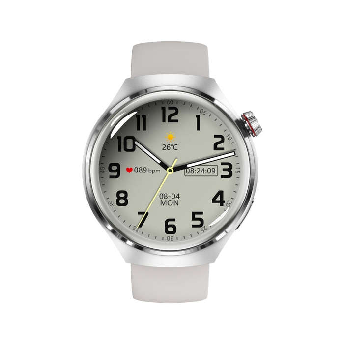 G4 Smart Bracelet 1.53 inch Smart Watch, Support Bluetooth Call / NFC / Heart Rate(Silver)
