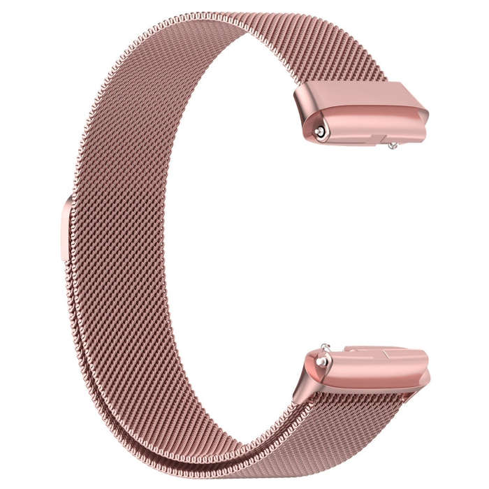 For Redmi Watch 3 Lite / Watch 3 Active Milan Metal Watch Band(Rose Pink)
