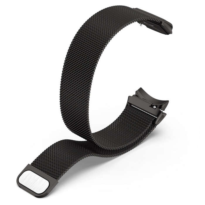 For Redmi Watch 3 Lite / Watch 3 Active Milan Metal Watch Band(Black)