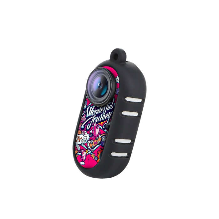 For Insta360 GO 3 Sunnylife Cooling Silicone Case Stickers Skin Wrap Lens Cover with Neck Strap(B...