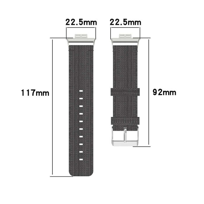 For Huawei Watch Fit Special Edition Nylon Braided Watch Band(Purple)