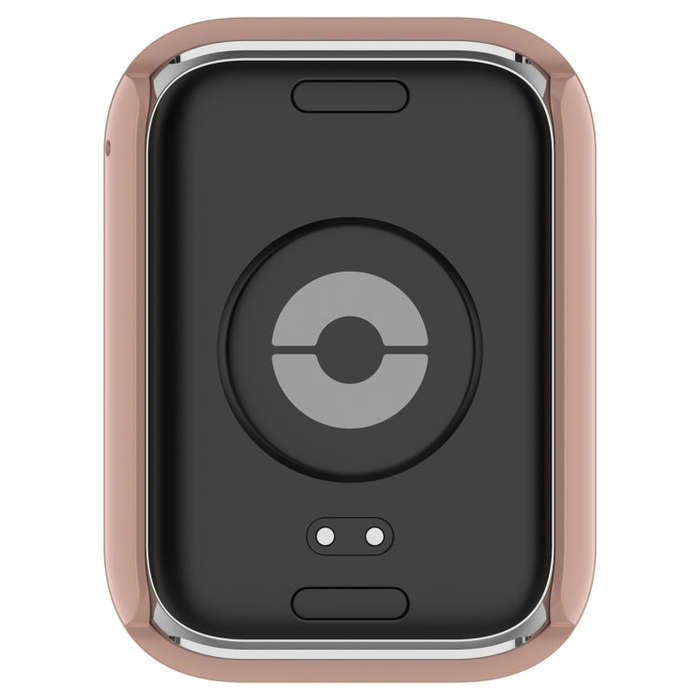 For Xiaomi Mi Band 8 Pro PC + Tempered Glass Film Integrated Watch Protective Case(Pink)