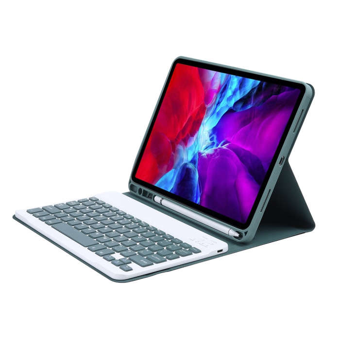 C-11B For iPad Air 4 / Air 5 / Pro 11 inch 2022 / 2021 / 2020 / 2018 Detachable ABS Candy Color B...