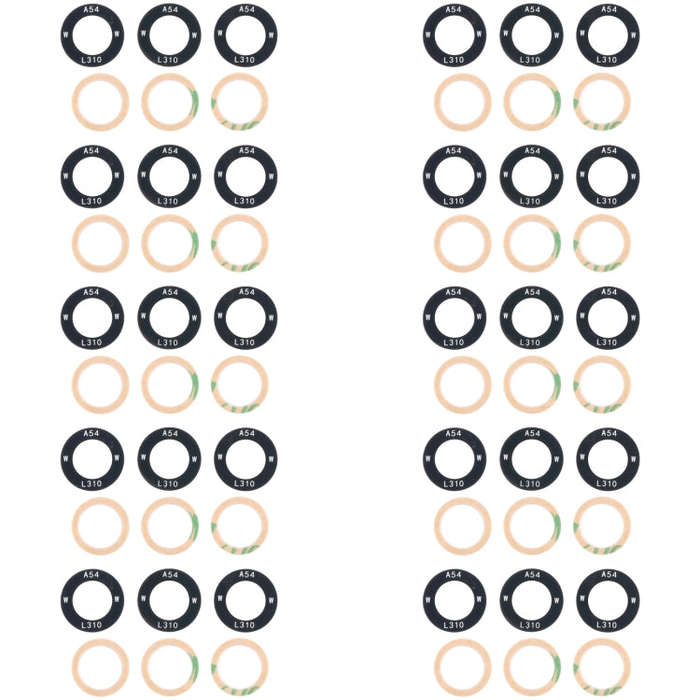 For Samsung Galaxy M54 SM-M546B 10set Back Camera Lens