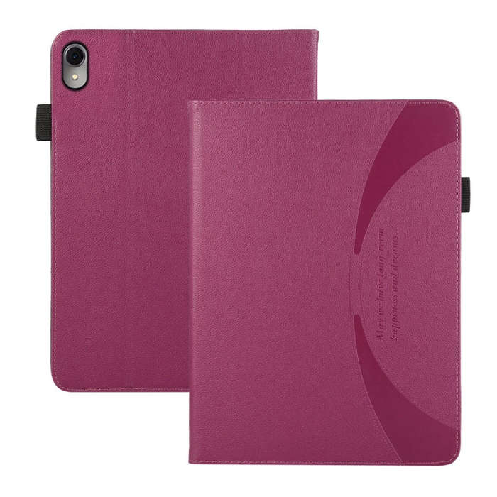 For Huawei MatePad 11 2023 Litchi Texture Leather Sucker Tablet Case(Purple)