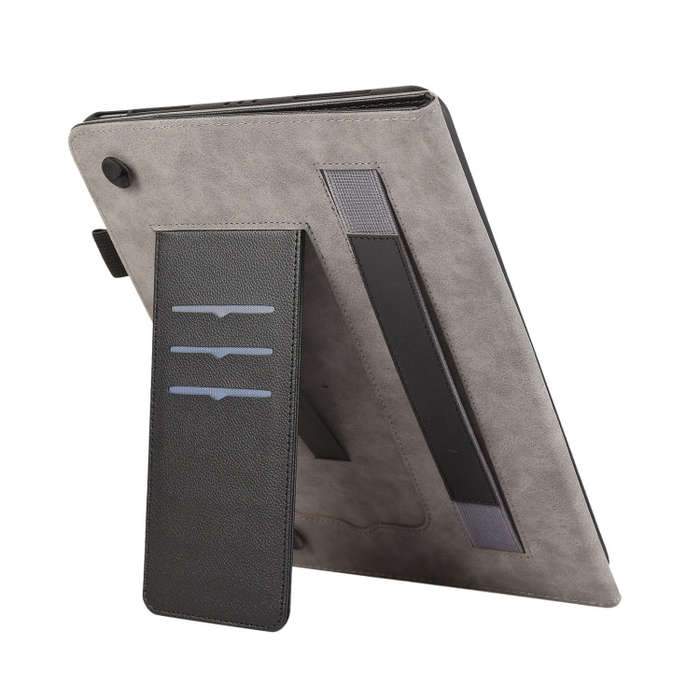 For Huawei MatePad T 10 / T 10s Litchi Texture Leather Sucker Tablet Case(Black)