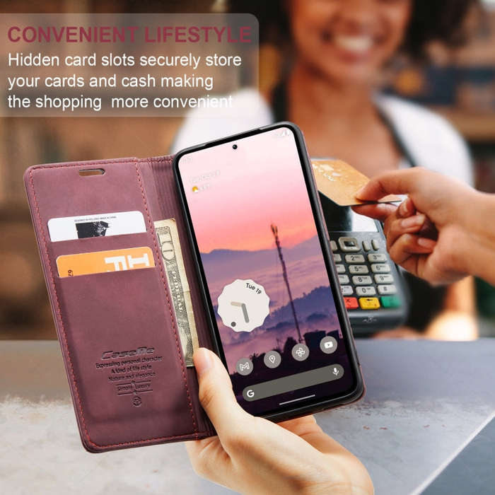 For Google Pixel 10 / 10 Pro / 9 CaseMe 013 Multifunctional Horizontal Flip Leather Phone Case(Wi...