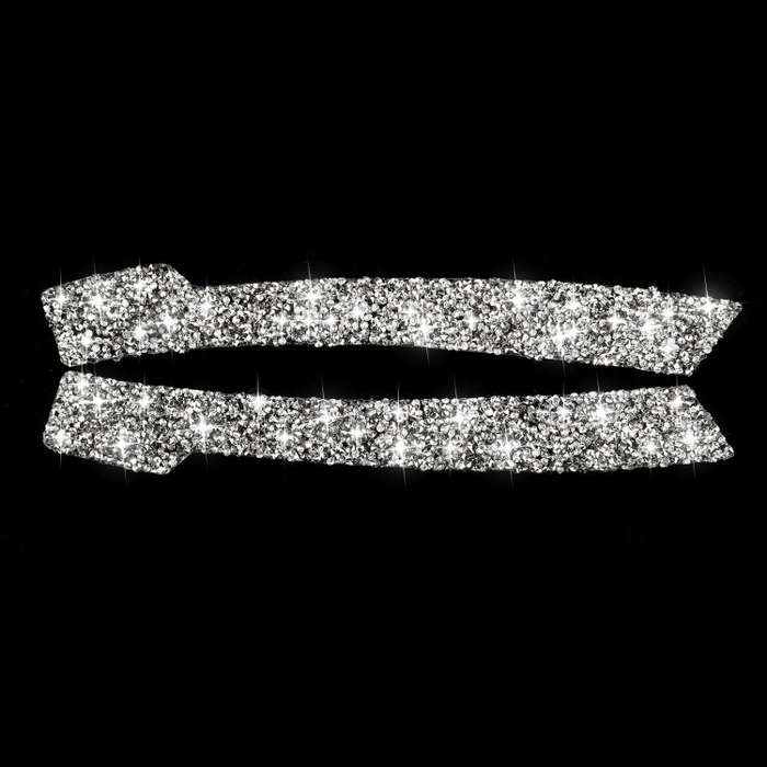 For Mercedes-Benz A/B/C/E Class Car Rearview Mirror Anti-collision Strip A Diamond Decorative Sti...