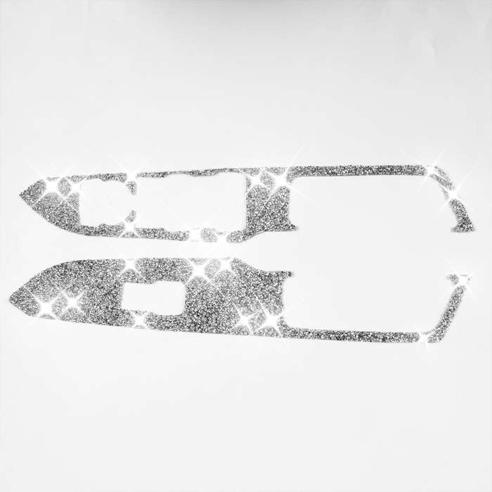 For Ford Mustang 2015-2020 Car Door Lift Panel A Diamond Decoration Sticker, Right Drive