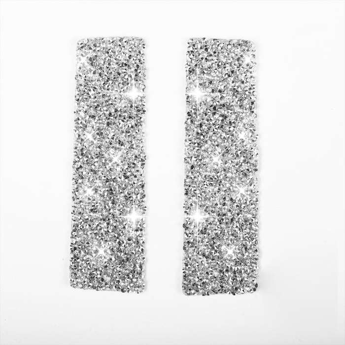 For Ford Mustang 2015-2020 Car Central Control Diamond Decoration Sticker, Left and Right Drive