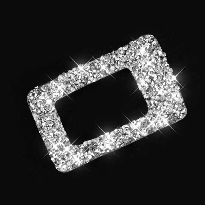 For Honda Civic 2016-2019 Car Warning Light Frame Diamond Decorative Sticker, Left-hand Drive