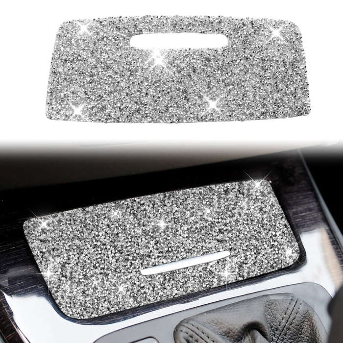 For BMW Series 3 E90 2005-2012 Car Ashtray Diamond Decoration Sticker, Left and Right Drive