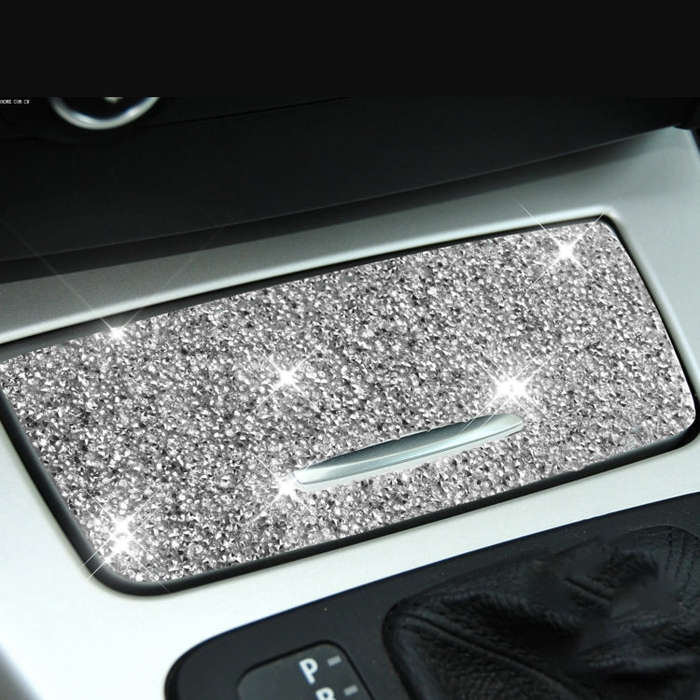 For BMW Series 3 E90 2005-2012 Car Ashtray Diamond Decoration Sticker, Left and Right Drive