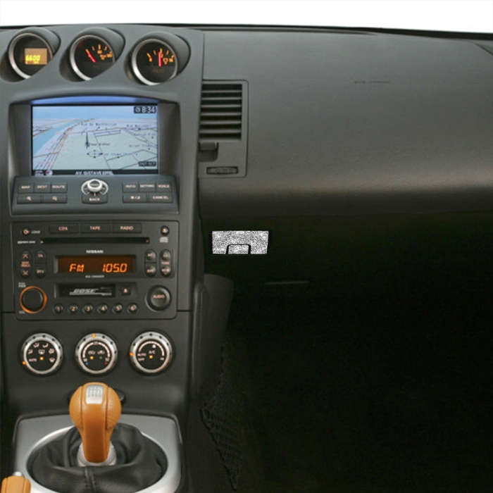 For Nissan 350Z 2006-2009 Car Passenger Storage Door Handle Diamond Sticker,Left and Right Drive ...