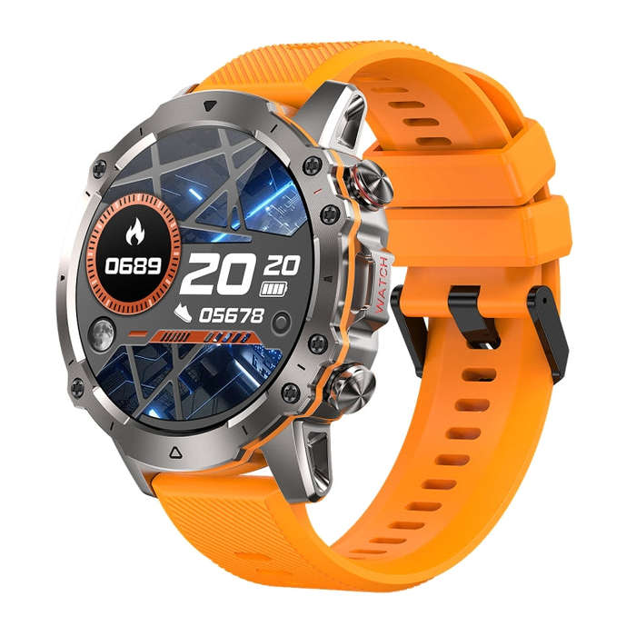 AK56 IP67 BT5.1 1.43inch Smart Watch Support Voice Call / Health Monitoring, Style:Silicone Strap...