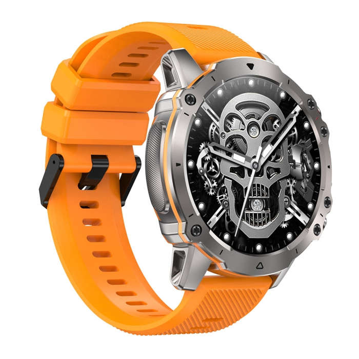 AK56 IP67 BT5.1 1.43inch Smart Watch Support Voice Call / Health Monitoring, Style:Silicone Strap...