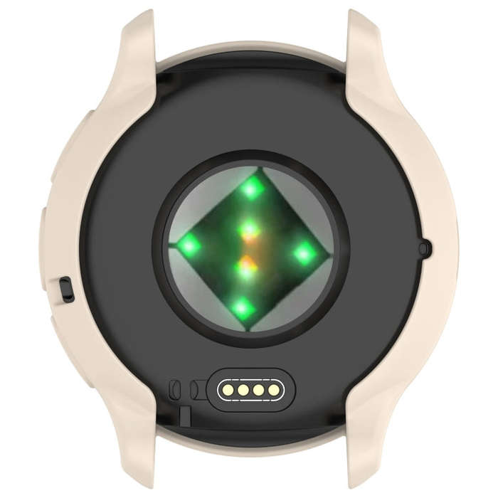 For Garmin Venu 3S Half Pack Hollow TPU Armor Watch Protective Case(Starlight Color)