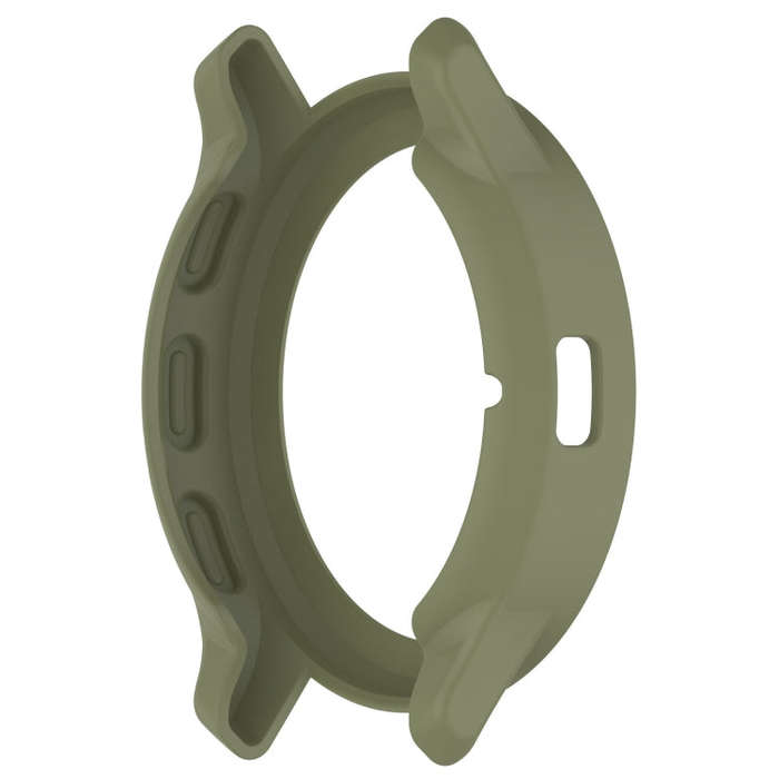For Garmin Venu 3 Half Pack Hollow TPU Armor Watch Protective Case(Green)