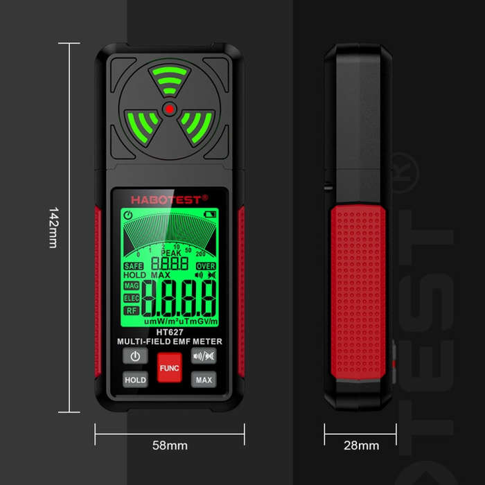 HABOTEST HT627 Electromagnetic Radiation Detector