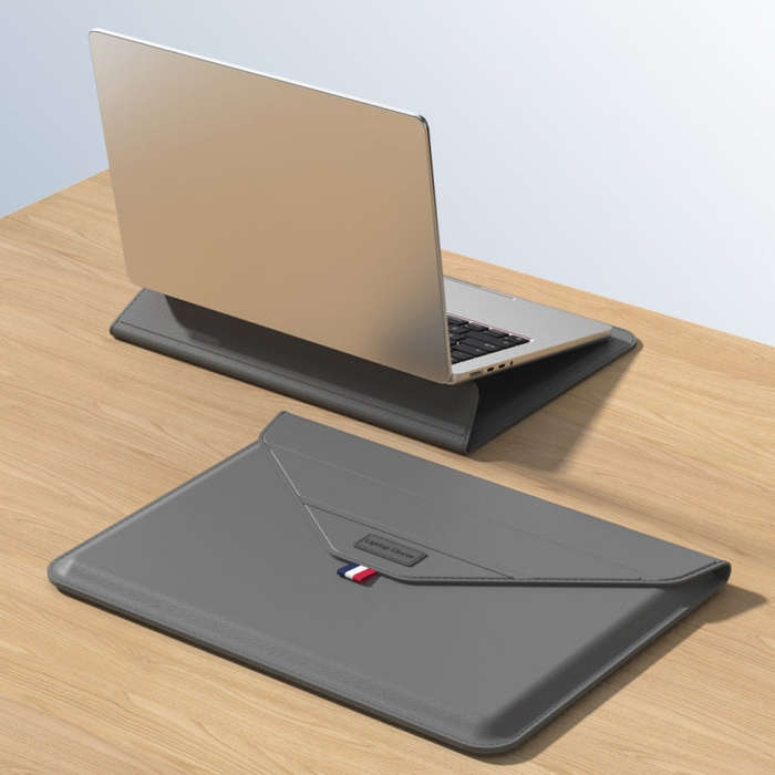 For 13/14 inch Envelope Holder Laptop Sleeve Bag(Grey)