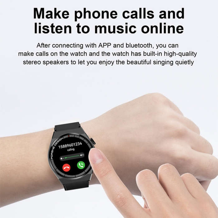 TM06 Smart Bracelet, 1.28 inch IP67 Waterproof Smart Watch, Bluetooth Call / Heart Rate / Blood P...