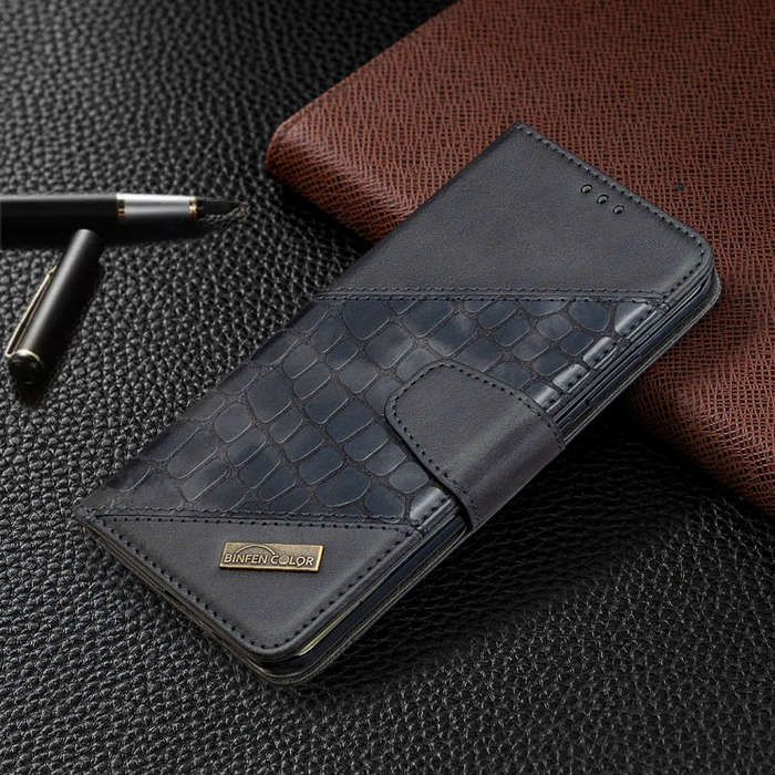 For Huawei P40 Pro Matching Color Crocodile Texture Horizontal Flip PU Leather Case with Wallet &...
