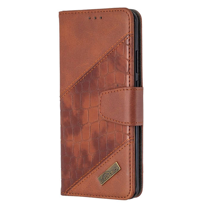 For Huawei P40 Pro Matching Color Crocodile Texture Horizontal Flip PU Leather Case with Wallet &...