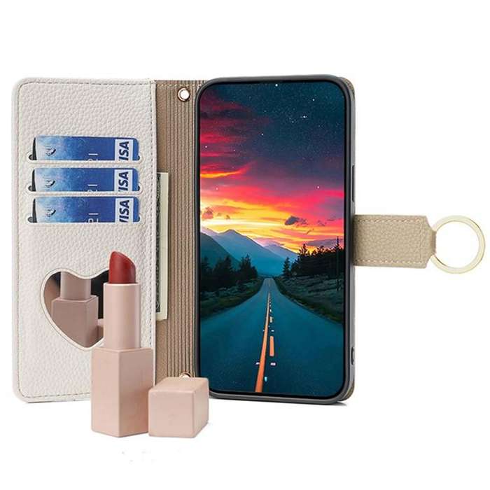 For Honor X8c 4G Crossbody Litchi Texture Leather Phone Case(White)
