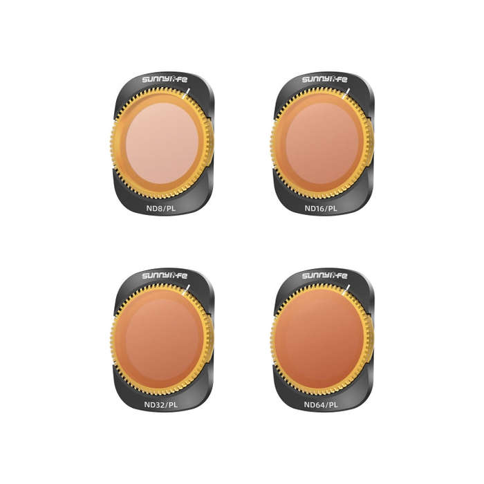 For DJI OSMO Pocket 3 Sunnylife Camera Lens Magnetic Metal Filter, Filter:4 in 1 ND8/16/32/64PL