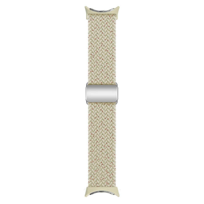 For Google Pixel Watch / Watch 2 Nylon Loop Magnetic Buckle Watch Band(Colorful Starlight)