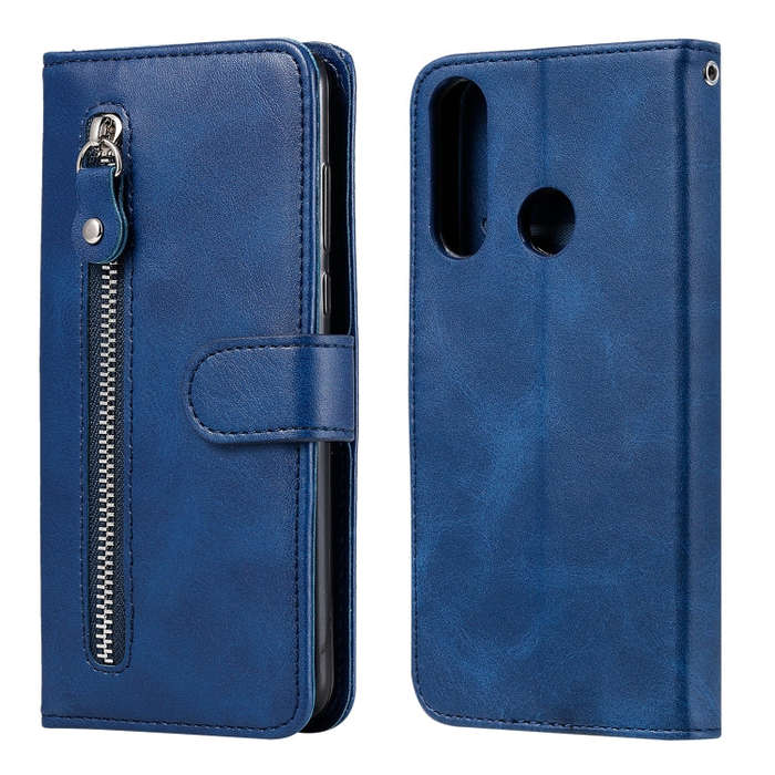 For Huawei Y6p Fashion Calf Texture Zipper Horizontal Flip Leather Case with Stand & Card Slots &...