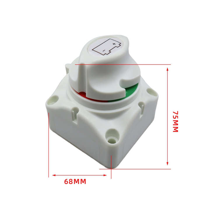 CP-4343 Yacht RV Single-circuit High-current Knob Power-off Switch(Grey)