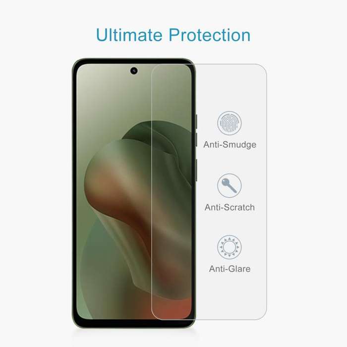 For Motorola Moto G66j 5G 50pcs 0.26mm 9H 2.5D Tempered Glass Film
