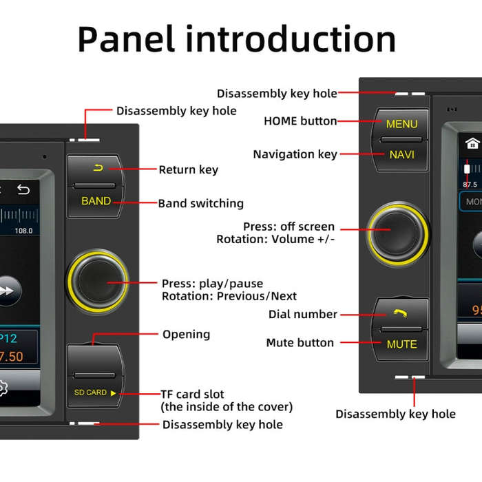 For Ford Transit 7 inch Android Navigation Machine Supports WiFi / GPS / RDS, Specification:2GB+3...
