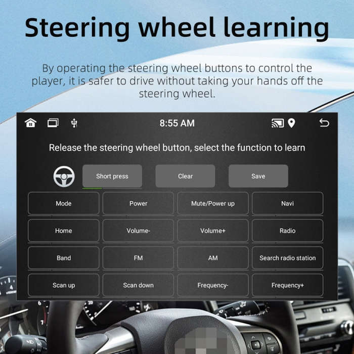 For Ford Transit 7 inch Android Navigation Machine Supports WiFi / GPS / RDS, Specification:2GB+3...